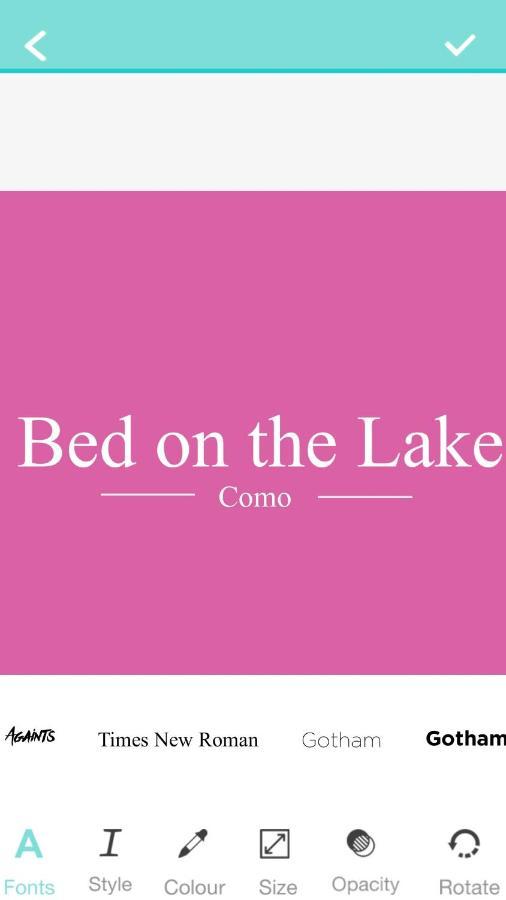 Bed On The Lake Como Monolocale Vista Lago المظهر الخارجي الصورة